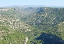 La valle de la vis entre Madires et Navacelle